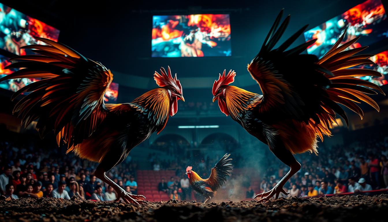 Saksikan Sabung Ayam Kualitas HD di Arena Terbaik